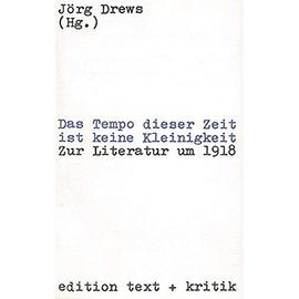 Das Tempo dieser Zeit ist keine Kleinigkeit - Jörg Drews