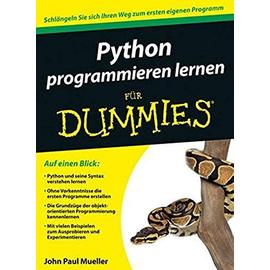Mueller, J: Python programmieren lernen für Dummies