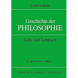 Geschichte der Philosophie - Curt Friedlein