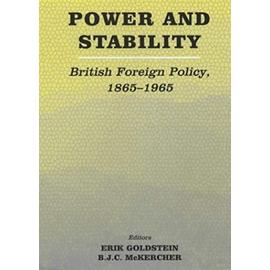 Power and Stability - Erik Goldstein