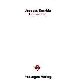 Limited Inc - Jacques Derrida