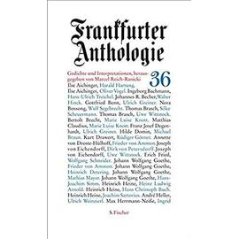 Frankfurter Anthologie 36 - Marcel Reich-Ranicki