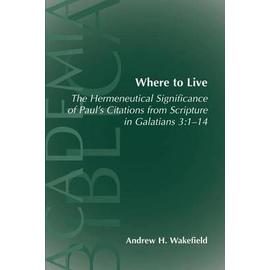Where to Live - Andrew Hollis Wakefield