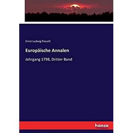 Europäische Annalen - Ernst Ludwig Posselt