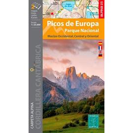 Wanderkarte Nationalpark Picos de Europa 1:25000  LZ 2023-2024