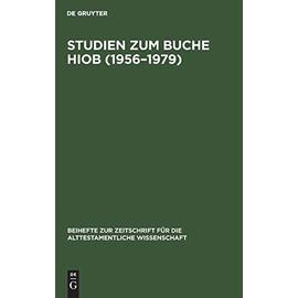 Studien zum Buche Hiob (1956¿1979) - Degruyter