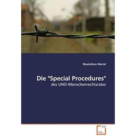 Die "Special Procedures - Mertel, Maximilian
