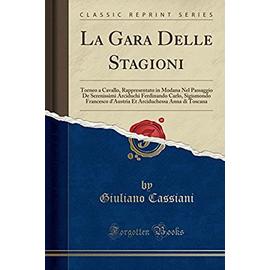 Cassiani, G: Gara Delle Stagioni