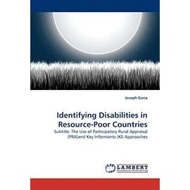Identifying Disabilities in Resource-Poor Countries - Gona, Joseph