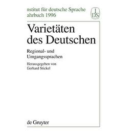 Varietäten des Deutschen - Gerhard Stickel
