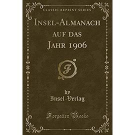 Insel-Verlag, I: Insel-Almanach auf das Jahr 1906 (Classic R