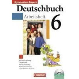 Deutschbuch Gymnasium 6. Jahrgangsstufe. Arbeitsheft mit Lösungen und CD-ROM. Bayern - Collectif