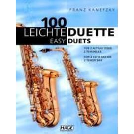 100 leichte Duette für 2 Saxophone - Helmut Hage