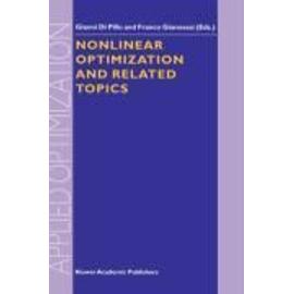 Nonlinear Optimization and Related Topics - Gianni Di Pillo