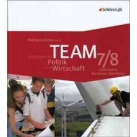 TEAM 2 Arbeitsbücher für Politik und Wirtschaft. Arbeitsheft. Nordrhein-Westfalen