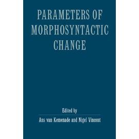 Parameters Morphosyntactic Change - Collectif