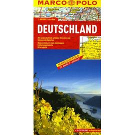 Marco Polo Länderkarte Deutschland 1 : 800 000