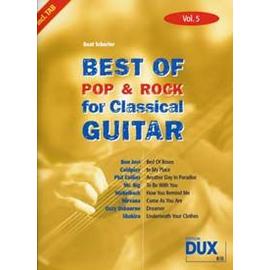 Best Of Pop & Rock for Classical Guitar 5
