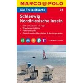 MARCO POLO Freizeitkarte 1 Schleswig/Nordfriesische Inseln