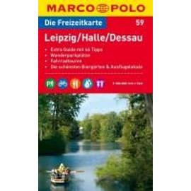 MARCO POLO Freizeitkarte 59 Leipzig / Halle / Dessau 1 : 100 000