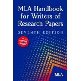 MLA Handbook for Writers of Research Papers - Joseph Gibaldi