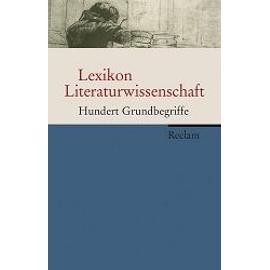 Lexikon Literaturwissenschaft - Gerhard Lauer