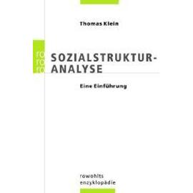 Klein, T: Sozialstrukturanalyse