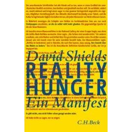 Reality Hunger - David Shields