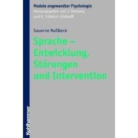 Nußbeck, S: Sprache - Entwicklung, Störungen - Susanne Nußbeck