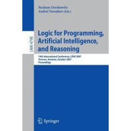 Logic for Programming, Artificial Intelligence, and Reasoning - Andrei Voronkov