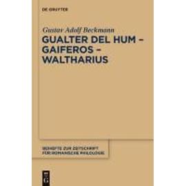 Gualter del Hum ¿ Gaiferos ¿ Waltharius - Gustav Adolf Beckmann