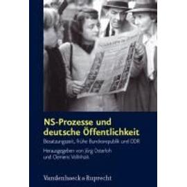 NS-Prozesse und deutsche Öffentlichkeit - Clemens Vollnhals