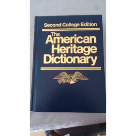 The American heritage Dictionary - Houghton Mifflin