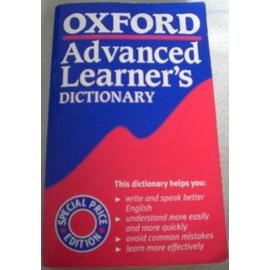 Oxford Advanced Learner's Dictionary - A S Hornby
