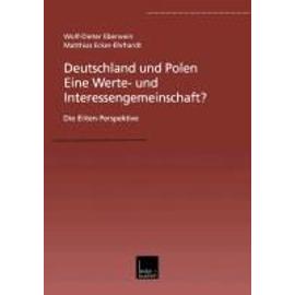 Deutschland und Polen - Eine Werte- und Interessengemeinschaft? - W. -D. Eberwein