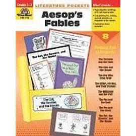 Literature Pockets: Aesop's Fables, Grade 2 - 3 Teacher Resource - Evan-Moor Corporation