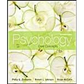 Psychology: Core Concepts - Collectif