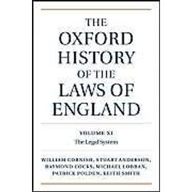 The Oxford History of the Laws of England, Volumes XI, XII, and XIII: 1820-1914 - Collectif