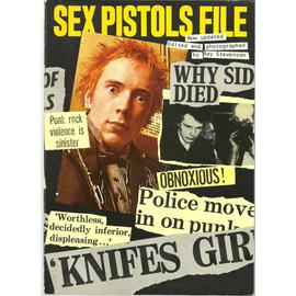 Sex Pistols File - Punk Rock UK Book 1978 - Ray Stevenson