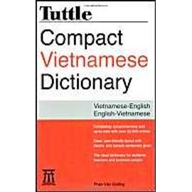 Tuttle Compact Vietnamese Dictionary - Phan Van Giuong