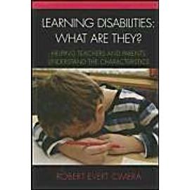 Learning Disabilities - Robert Evert Cimera