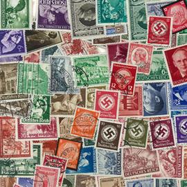 Collection de timbres Allemagne Avant 1945 oblitérés : Qté - 50 timbres différents