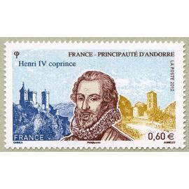 france 2012, très beau timbre neuf** luxe yvert 4698, Emission commune France - Principauté d