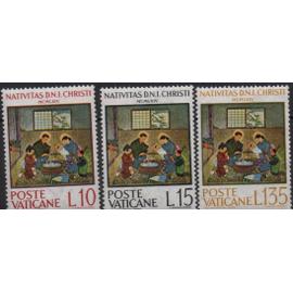 Vatican timbres nativité 1964