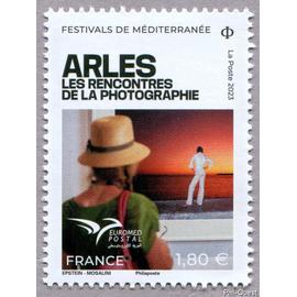 france 2023, très beau timbre neuf** luxe yvert 5700, EUROMED POSTAL, Arles - Les rencontres de la photographie.