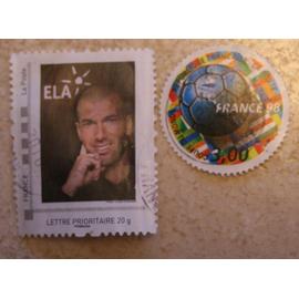 timbre ELA Zidane et coupe du monde 1998