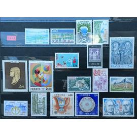 Philatélie : 50 timbres neufs de France année 1976.
Vendu uniquement en lot complet.