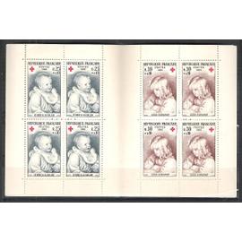 France, 1965, Carnets, Au Profit De La Croix-Rouge, Carnet N°2014, (Timbres N°1466 + 1467), Neuf.
