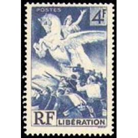 Libération : allégorie année 1945 n° 669 yvert et tellier luxe