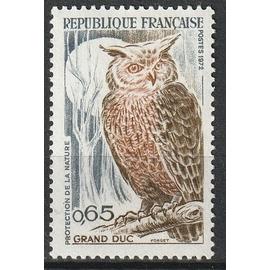 Protection de la nature. Grand Duc, timbre neuf** 1971 n° 1694